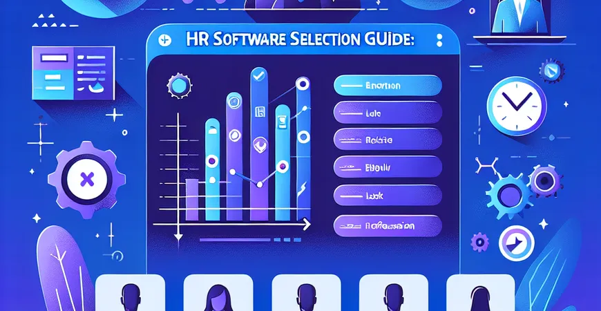  HR软件选型指南：功能、价格、服务，一个都不能少！  